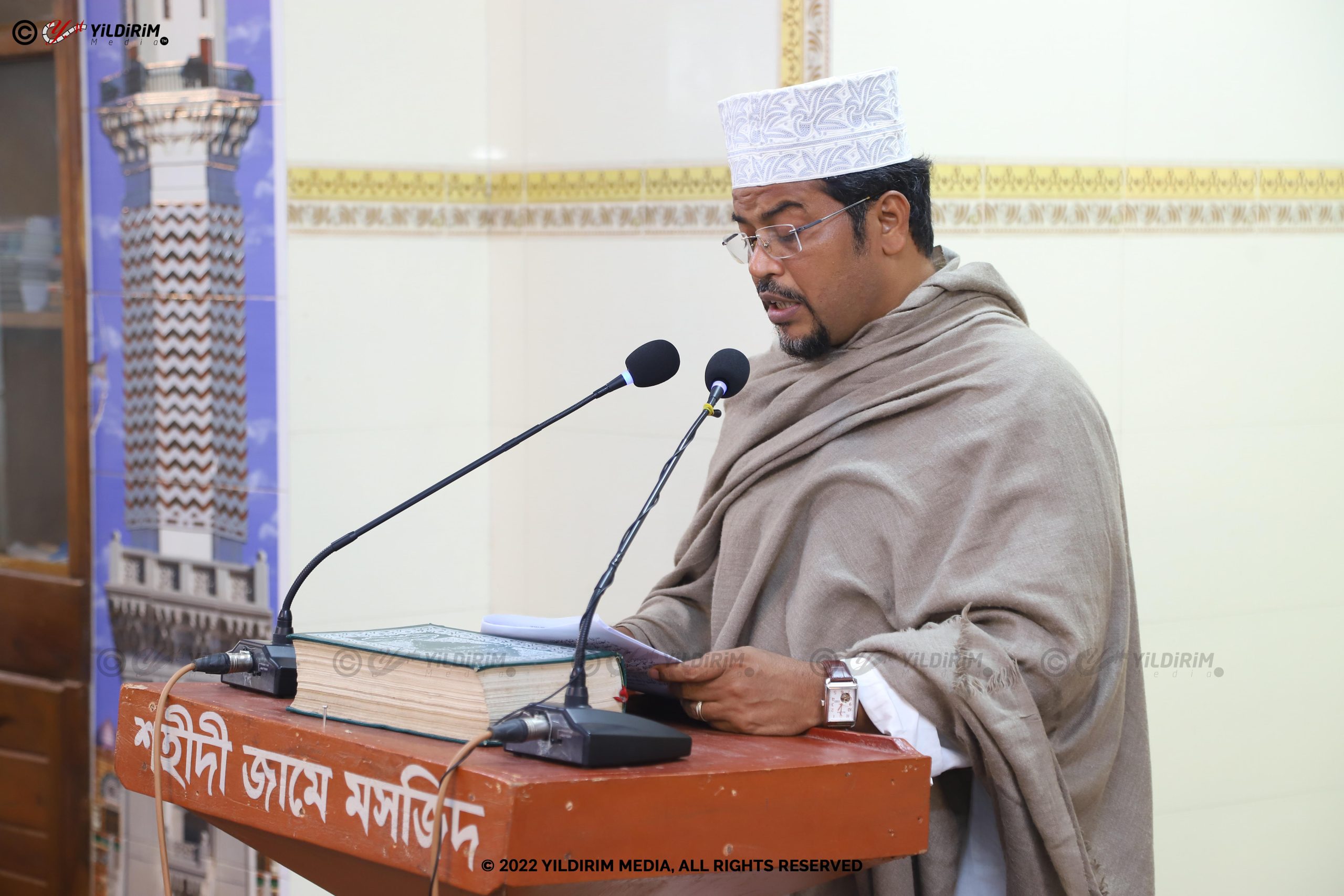 নোয়াখালীতে হেযবুত তওহীদের শহীদী জামে মসজিদে জুমা অনুষ্ঠিত